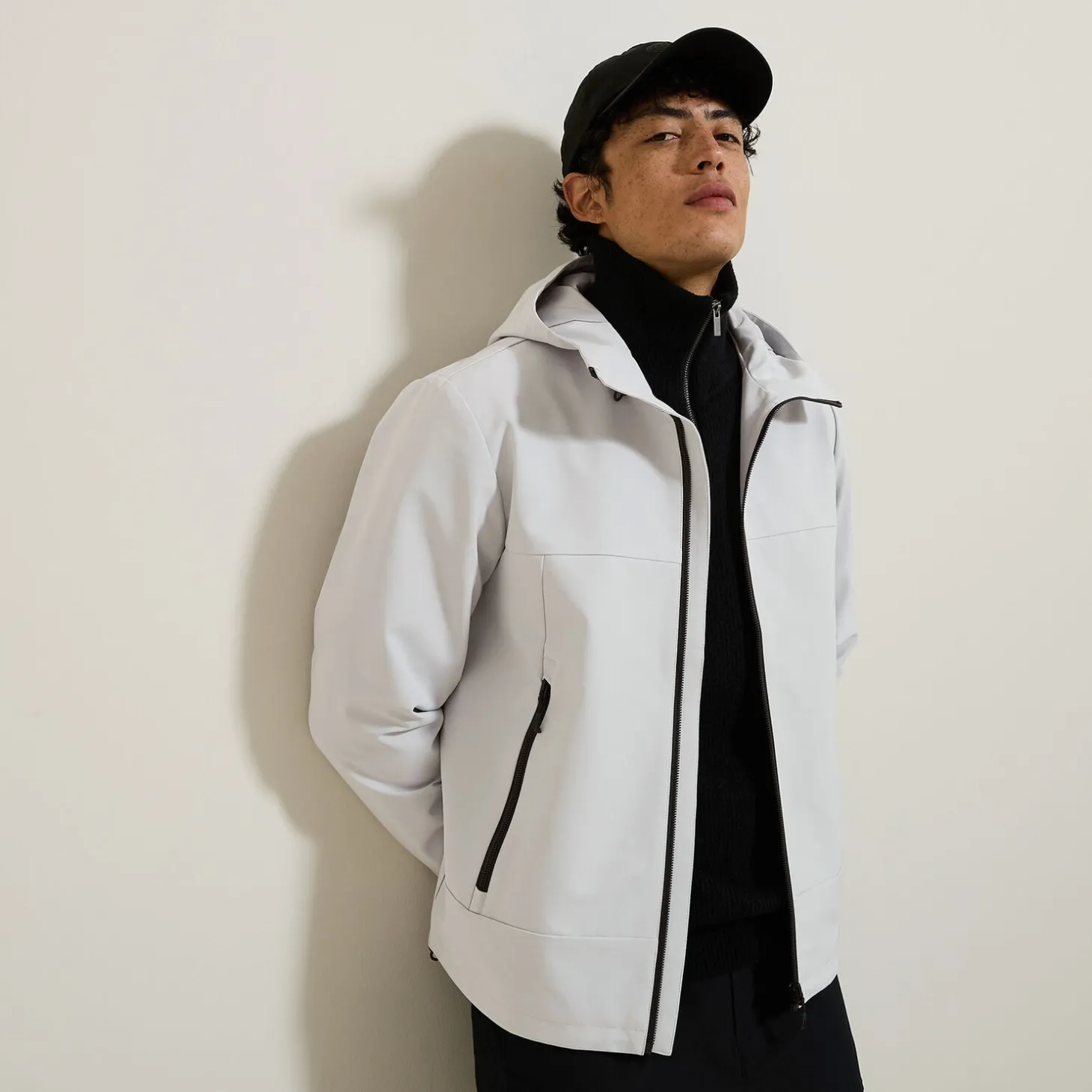 Discount Windjack met capuchon Mantel & Jack