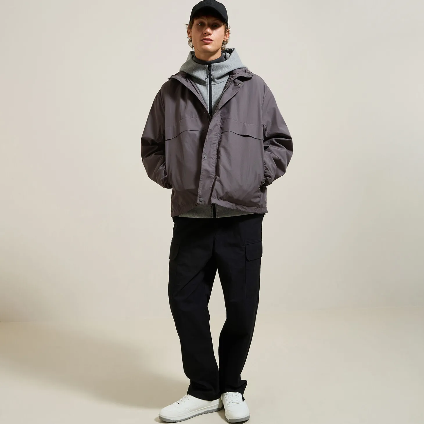 New Windjack met kap Mantel & Jack