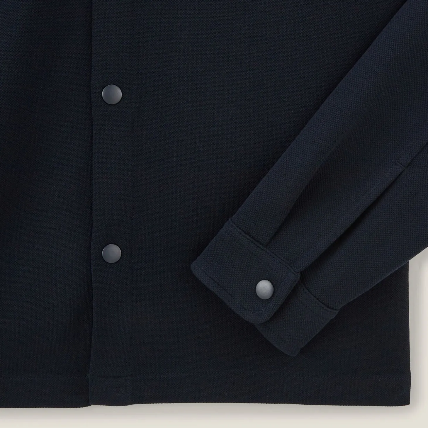 Sale Wollen overhemdjas met hemdskraag Overshirt|Overhemd