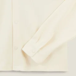 Flash Sale Wollen overhemdjas met hemdskraag Overshirt|Overhemd