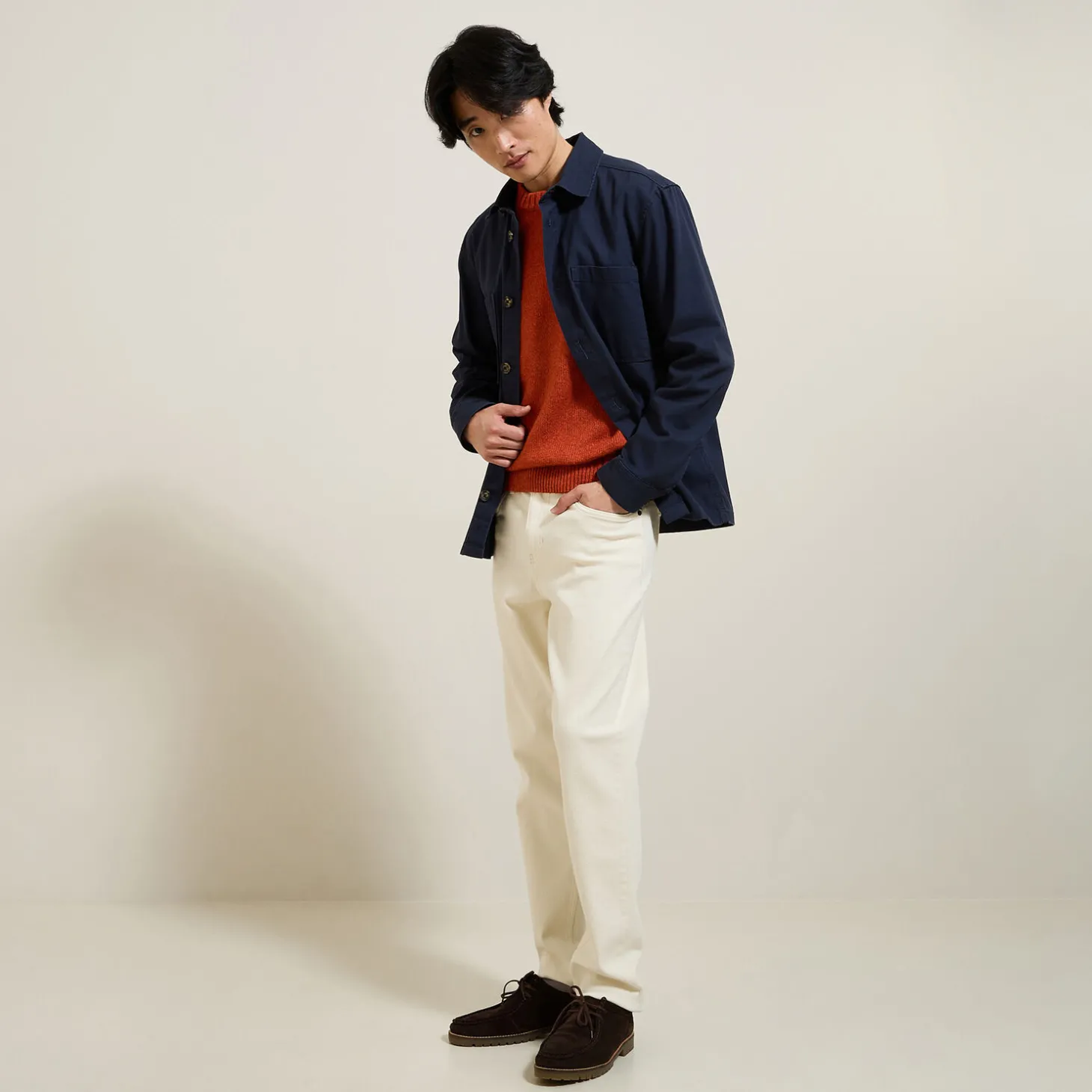 Online Zachte trui met ronde hals Trui