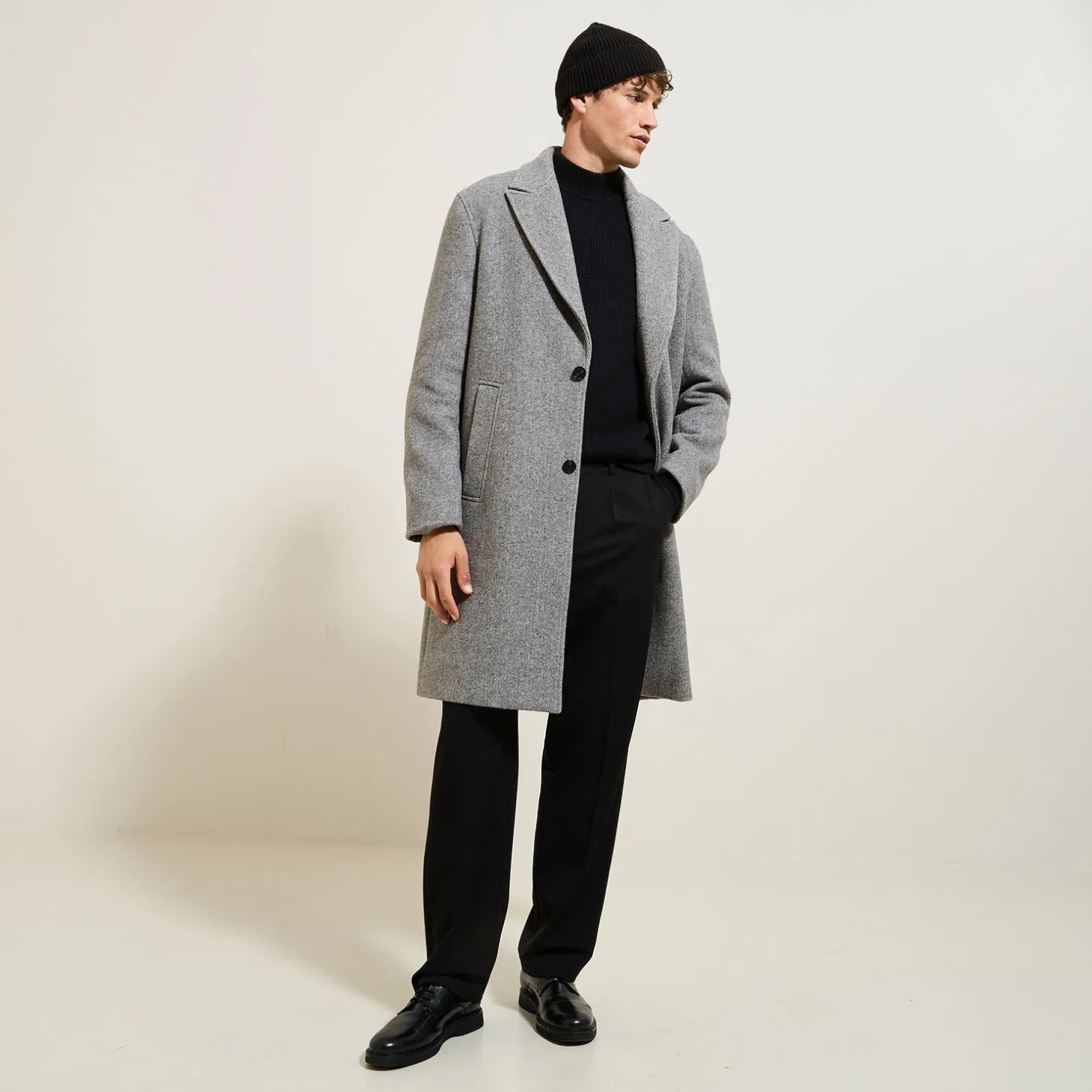 New Zachte trui met schoorsteenkraag Trui