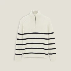 Cheap Zachte trui met truckerskraag Trui