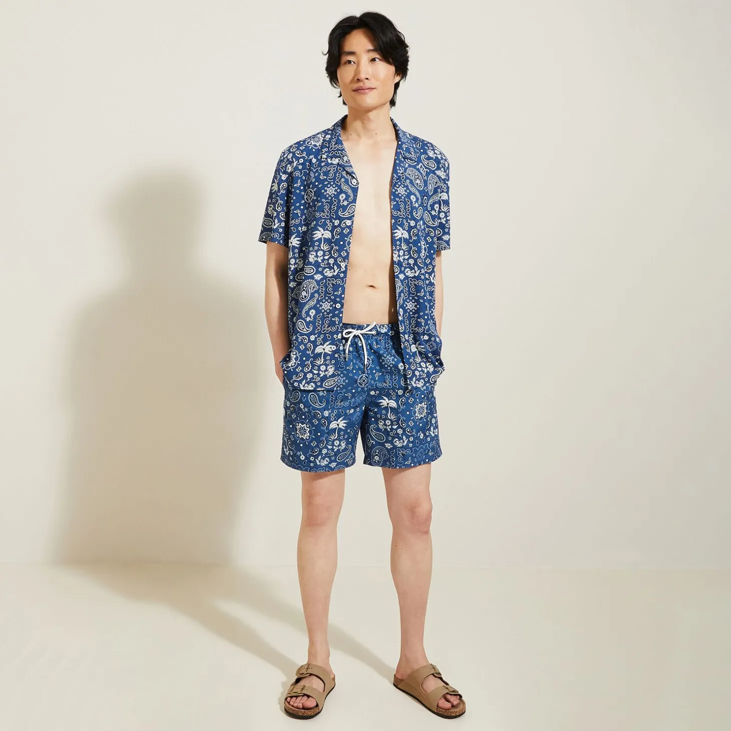 Hot Zwemshort met bandanaprint Zwembroek|Zwembroek