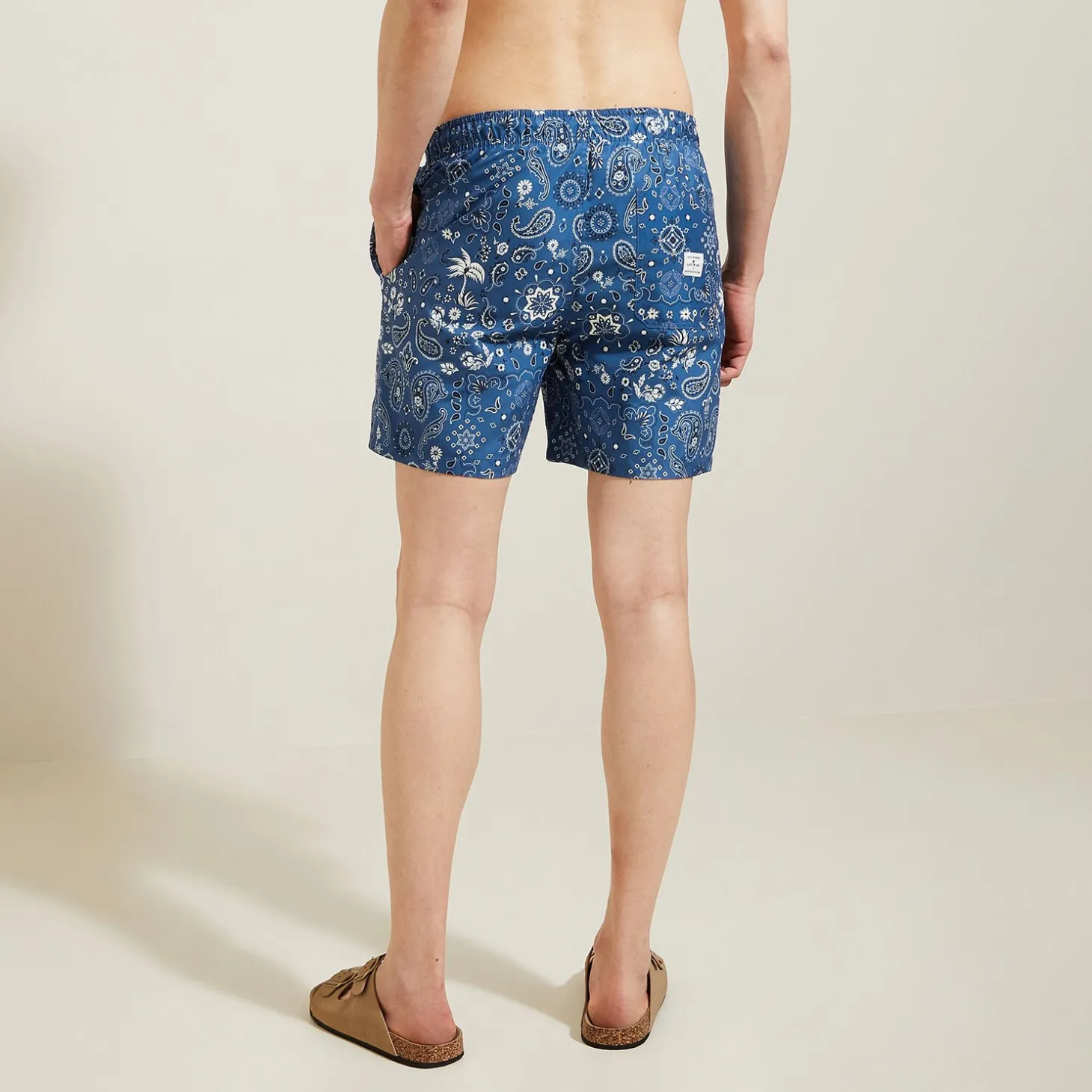 Hot Zwemshort met bandanaprint Zwembroek|Zwembroek